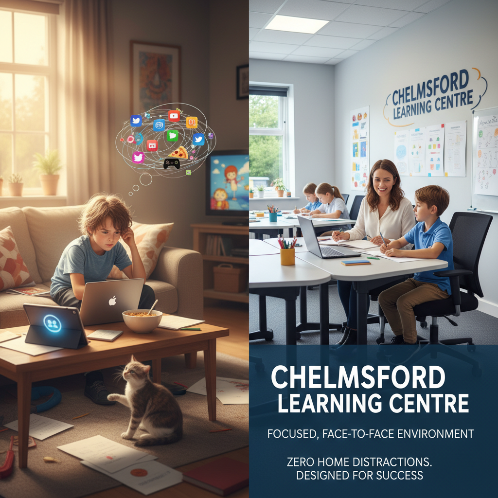 EasyLearning121 Chelmsford learning centre providing a distraction-free study environment